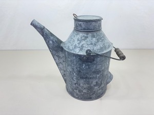 Vintage Northern Pacific Railroad Galvanized 5 Gallon Oil Can