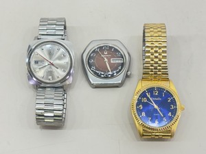 Vintage Seiko 5 Automatic 21 Jewel, Bulova Accutron, and Details Watches