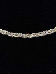.925 Sterling Silver Dual Strand Necklace