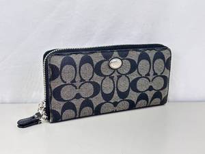 Authentic Coach Peyton Signature Slim Wallet