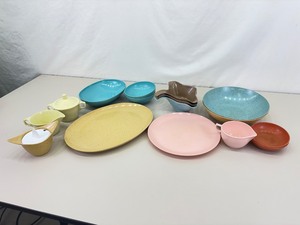 Lot of Misc St. Paul Plastics etc. Melamine etc. Dishes&nbsp