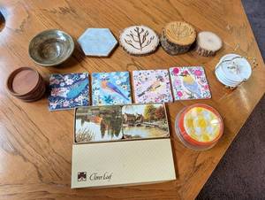 Mixed Coaster & Trinket Dish Assortment