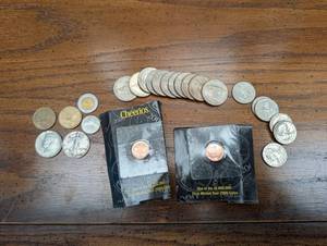Cheerios 2000 First-Minted Year Coins & Assorted U.s. Coins