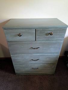 Painted 4-drawer Dresser
