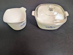 Corning Ware 2 12-qt Casserole & Sauce Maker (Lot of 2)