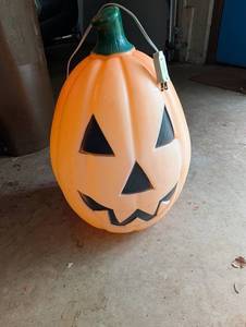 Halloween Jack O Lantern Pumpkin Light Decoration