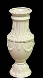 J6 - Vintage Roseville Pottery Savona Pedestal Vase