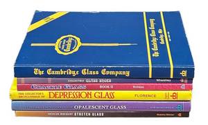 L5 - Glass Reference Books (Lot of 6)
