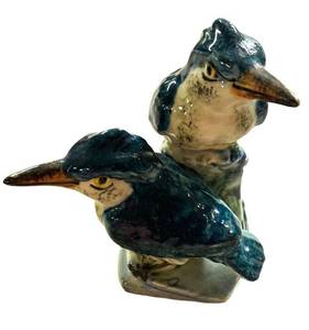 J5 - Stangl Pottery Double Kingfisher Figurine Model 5406d