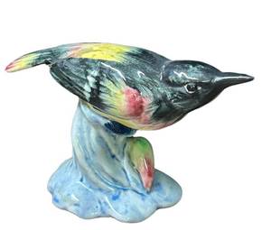 J5 - Vintage Stangl Pottery Oriole Bird Figurine Model 3402