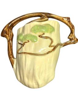 J5 - Vintage 1949 Roseville Ming Tree Wall Pocket 566-8