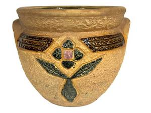 L6 - Antique 1915 Roseville Jardiniere Mostique Pattern