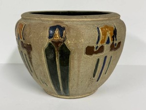 Antique 1916 Roseville Mostique Jardiniere Planter