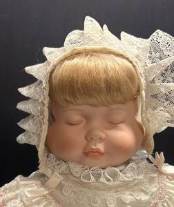 W - Amazing Vintage Tuss Triple Faced Doll
