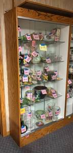 LL - Vintage Glass Display Case