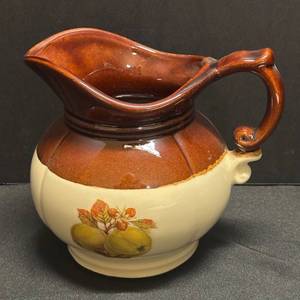 H4 - Vintage McCoy Fruit Festival Pitcher