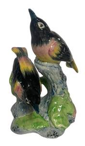 G1 - Vintage Stangl Pottery Double Oriole Bird Figurine