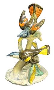 G5 - Vintage Stangl Redstarts Bird Figurine