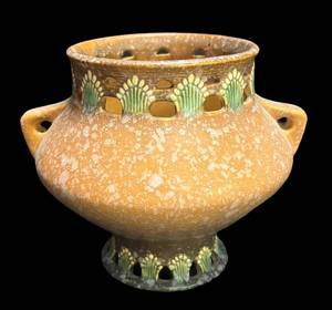 K4 - Antique Roseville Ferella Vase