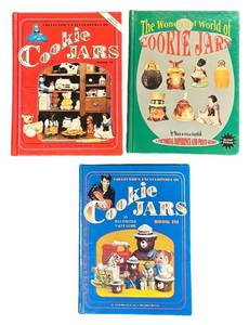 K3 - Trio of Vintage Cookie Jar Reference Books