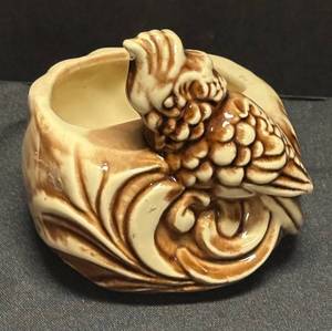 J4 - Vintage Shawnee Cockatiel Planter