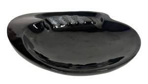 J2 - Vintage Van Briggle Black Ashtray