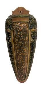 J1 - Antique Roseville Florentine Wall Pocket