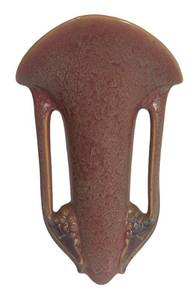 K4 - Vintage Roseville Tuscan Pink Wall Pocket