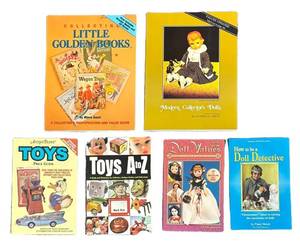 I3 - Toys, Dolls & Little Golden Books Collectors Guides (Lot of 6)