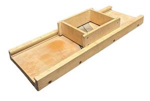 W - Vintage Kraut Cutter  Wooden Cabbage Slicer