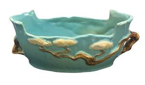 B4 - Vintage Roseville Ming Tree Oval Planter