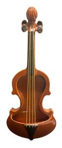 B4 - Vintage Red Wing Violin Wall Pocket Planter