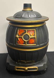 G6 - Vintage McCoy Potbelly Stove Cookie Jar