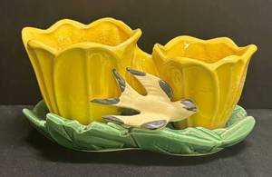 G6 - Vintage McCoy Double Cache Planter