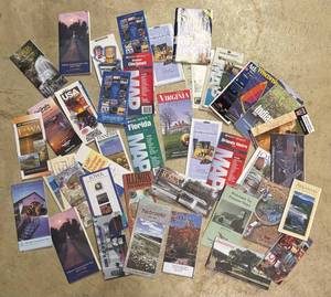 W - Vintage Maps & Travel Pamphlets