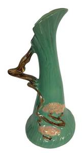 I6 - Vintage Roseville Ming Tree Ewer