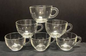 G1 - Vintage Imperial Candlewick Glass Cups