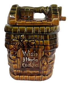 K6 - Vintage McCoy Wishing Well Cookie Jar
