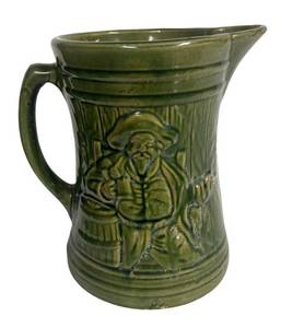 I6 - Vintage McCoy Buccaneer Stoneware Tankard Pitcher