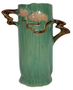D4 - Vintage Roseville Pottery Ming Tree Vase 581-6