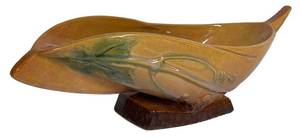 E7 - Vintage Roseville Pottery Wincraft 228-12 Console Bowl