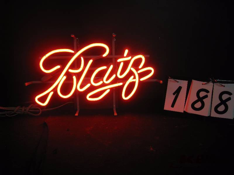 lot 188 image: Blatz neon 21 w x 12 h