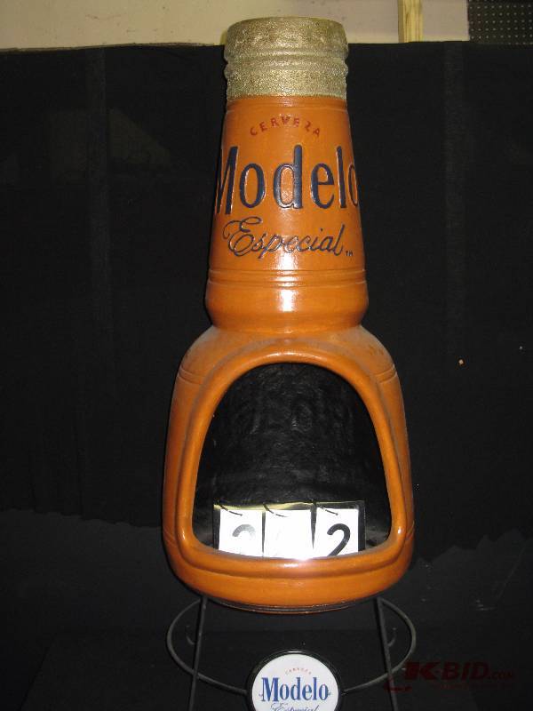 lot 282 image: Modelo - fake fireplace, not for use with real fire 18 w x 52 h