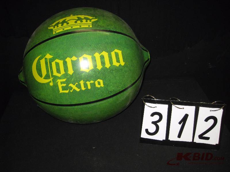 lot 312 image: Corona inflatable lime  18 diam.