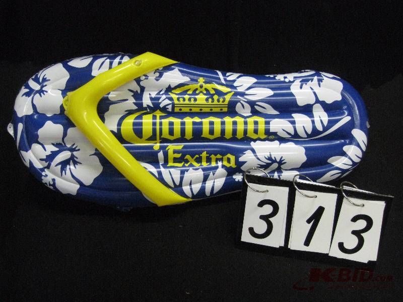 lot 313 image: Corona inflatable flip-flop 32 w x 14 h
