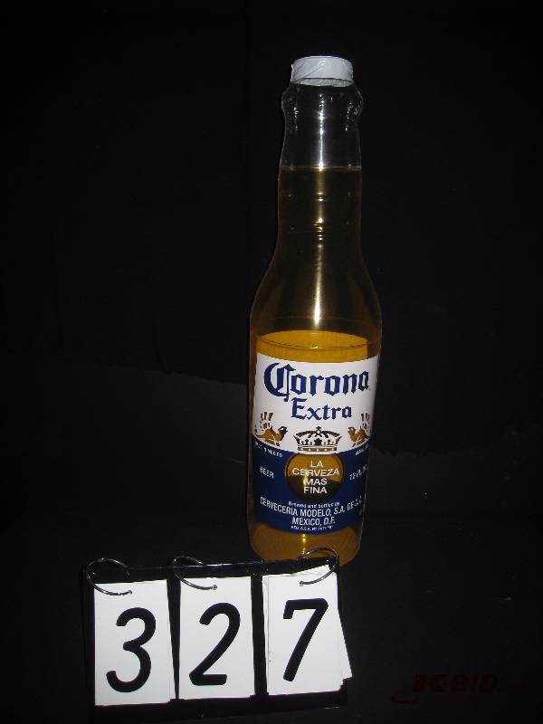 lot 327 image: Corona inflatable bottle