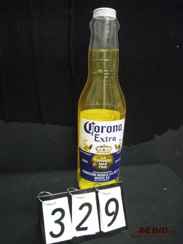 lot 329 image: Corona inflatable bottle