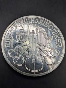 Wiener Philharmoniker 1.5 Euro 1 Oz Silver Coin 2009