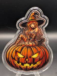 Cool2Coin Copper Happy Halloween Witch Pumpkin Coin