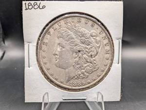 1886 Morgan Silver Dollar
